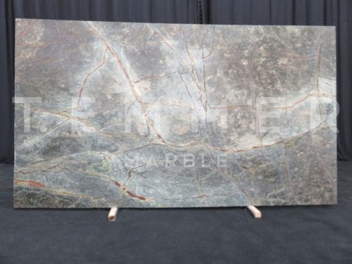 Forest Green Brushed Exotic Colors Green Marble Natural Stone